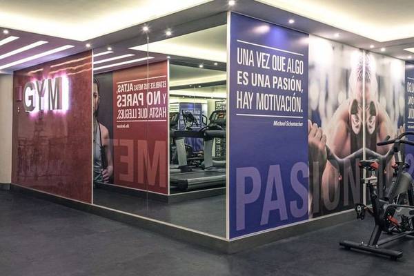 Gym/fitness centre Francia Aguascalientes Hotel