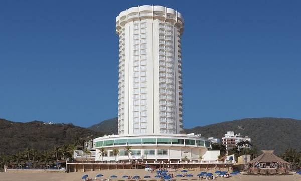 Fachada Hotel Calinda Beach Acapulco en Acapulco