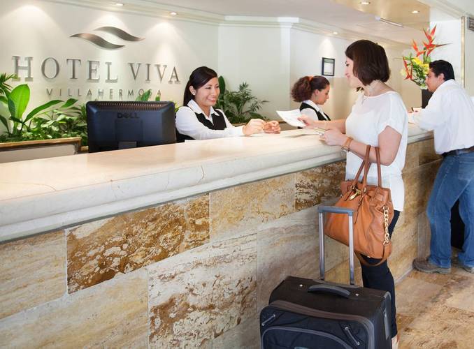 Recepción Hotel Viva Villahermosa